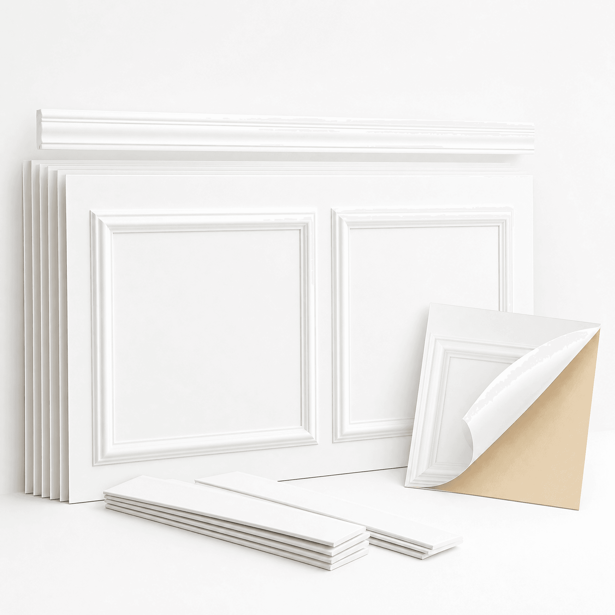 Panel & Trim peel-and-stick wall finishes